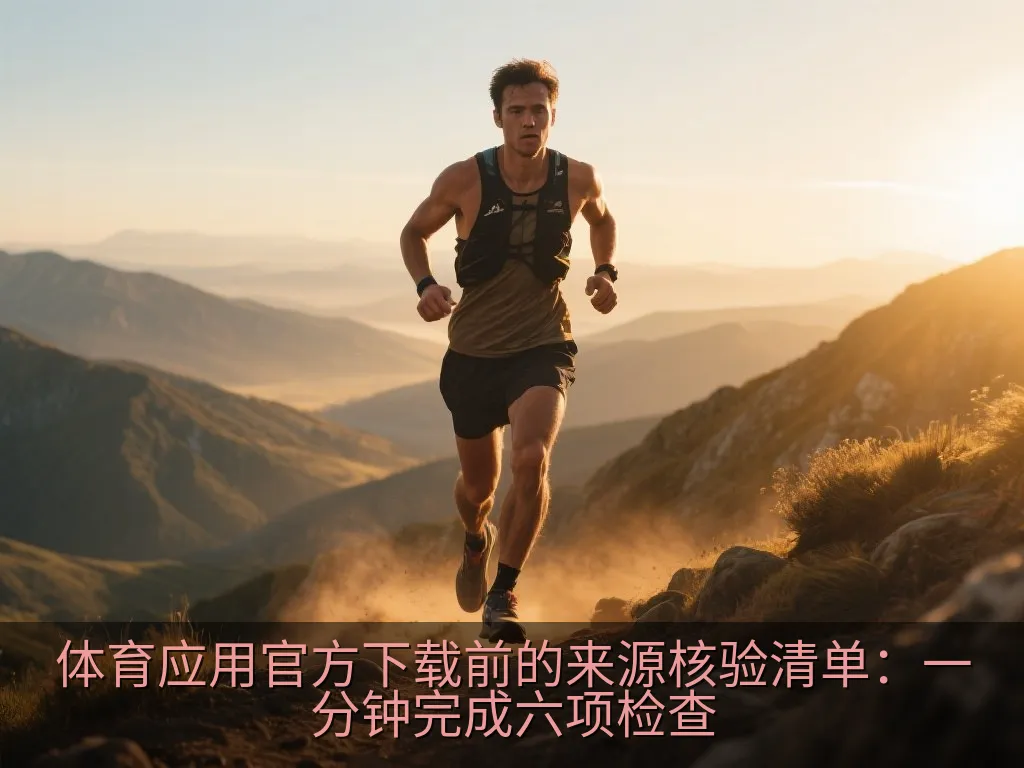 体育应用官方下载前的来源核验清单：一分钟完成六项检查